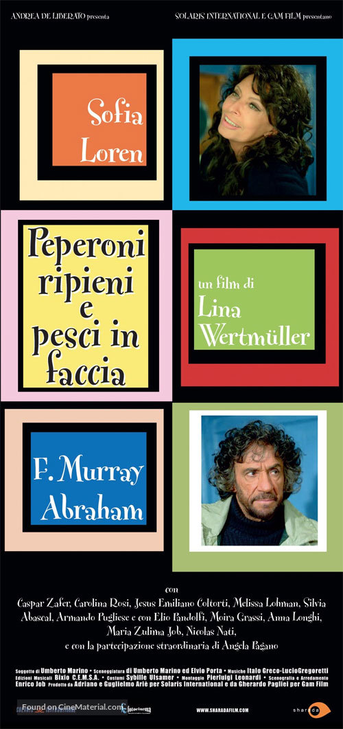 Peperoni ripieni e pesci in faccia - Italian Movie Poster