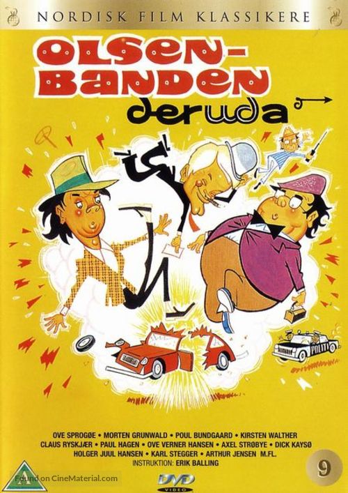 Olsen-banden deruda&#039; - Danish DVD movie cover