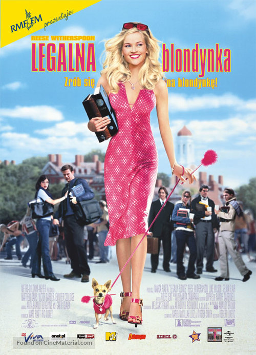 Legally Blonde - Polish Movie Poster