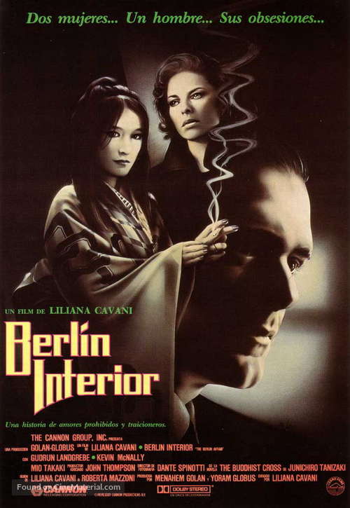 The Berlin Affair - Spanish Movie Poster
