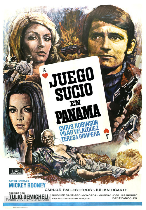 Juego sucio en Panam&aacute; - Spanish Movie Poster