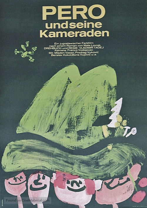 Druzba Pere Kvrzice - German Movie Poster