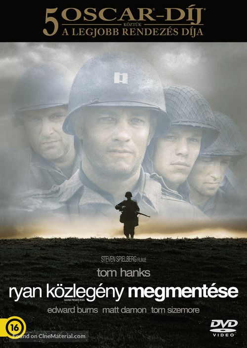 Saving Private Ryan - Hungarian DVD movie cover