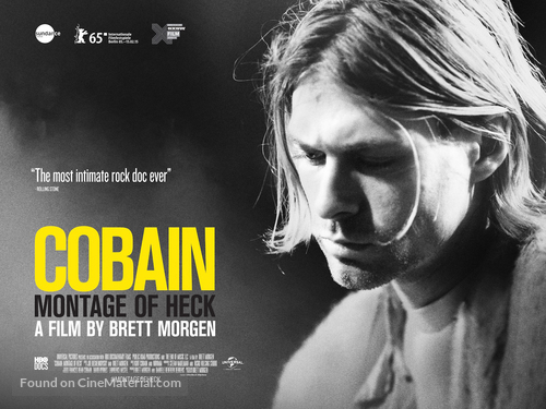 Kurt Cobain: Montage of Heck - Movie Poster