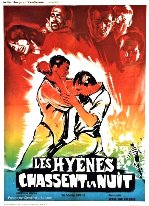 Camp der Verdammten - French Movie Poster