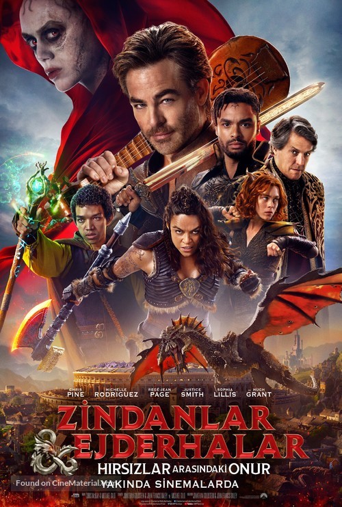 Dungeons &amp; Dragons: Honor Among Thieves - Turkish Movie Poster