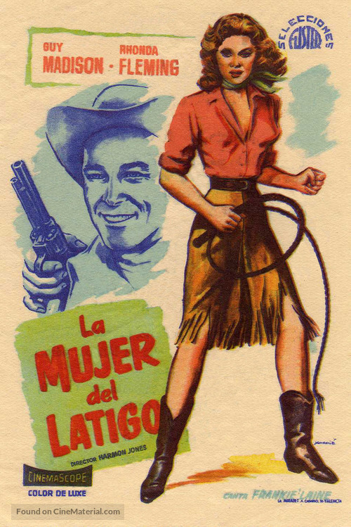 Bullwhip - Spanish Movie Poster