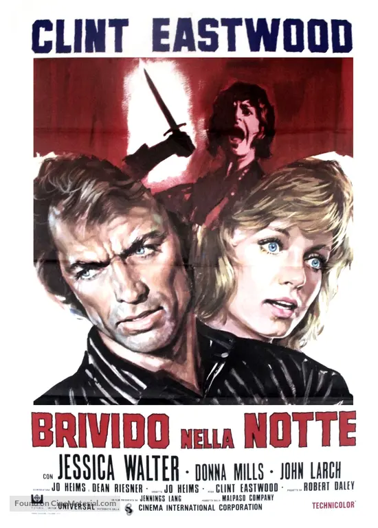 Play Misty For Me - Italian Movie Poster