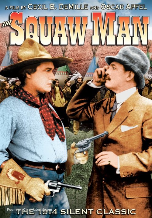 The Squaw Man - DVD movie cover