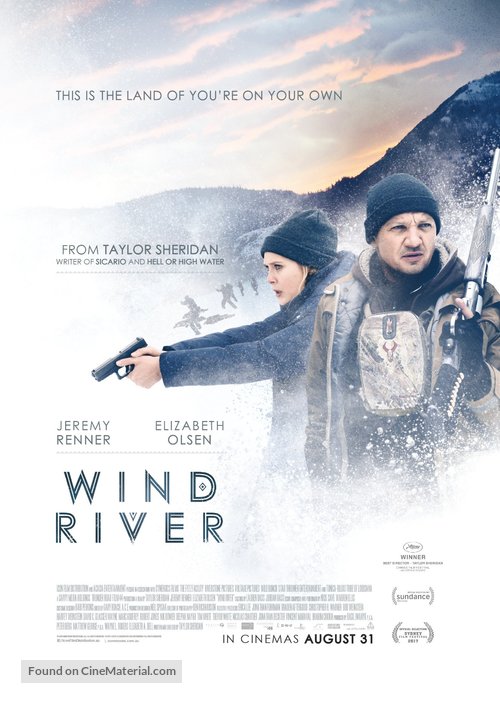 Wind River - New Zealand Movie Poster