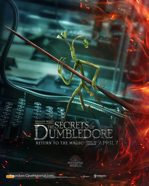 Fantastic Beasts: The Secrets of Dumbledore - Australian Movie Poster