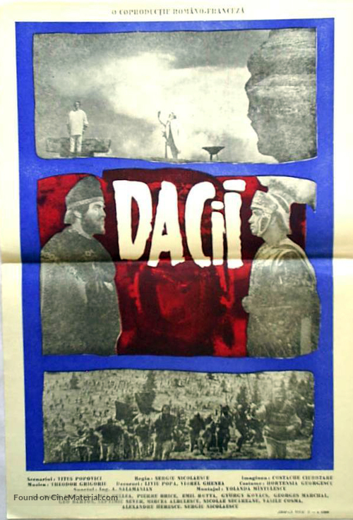 Dacii - Romanian Movie Poster