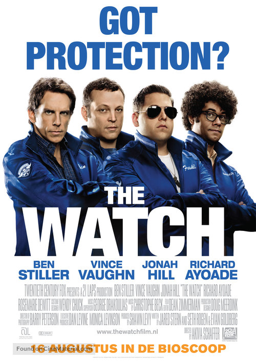 The Watch - Dutch Movie Poster