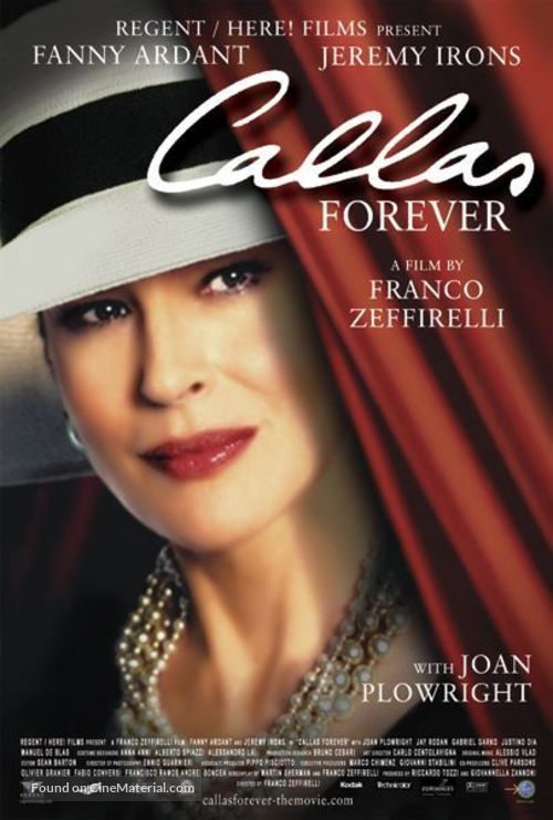 Callas Forever - Movie Poster