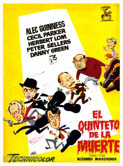 The Ladykillers - Spanish Movie Poster