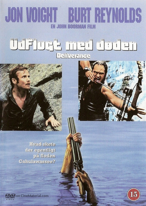 Deliverance - Danish DVD movie cover