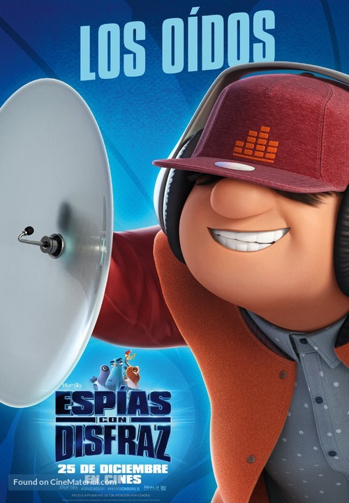 Spies in Disguise - Spanish Movie Poster