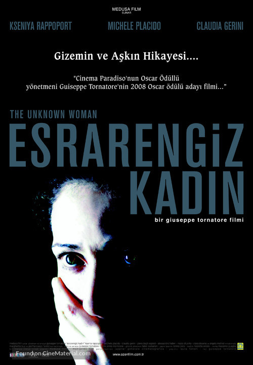 La sconosciuta - Turkish Movie Poster
