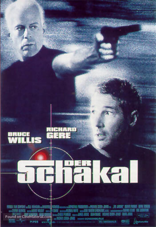 The Jackal - German Movie Poster