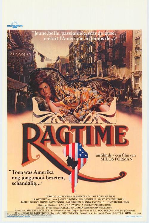 Ragtime - Belgian Movie Poster