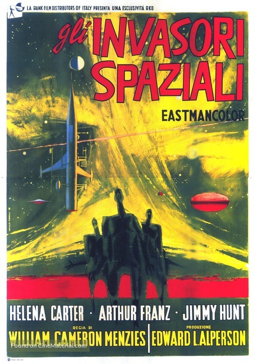 Invaders from Mars - Italian Movie Poster