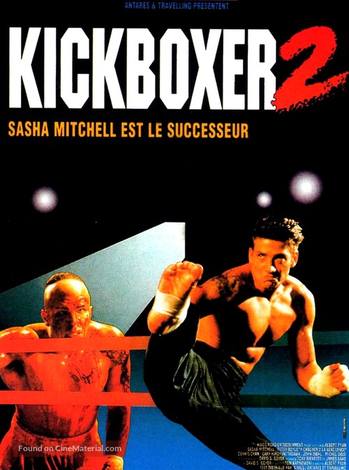Kickboxer 2: The Road Back - French Movie Poster