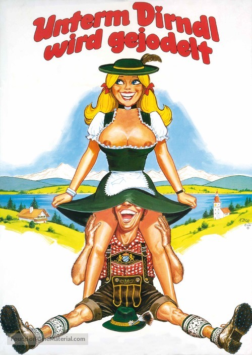 Unterm Dirndl wird gejodelt - Swiss Movie Cover