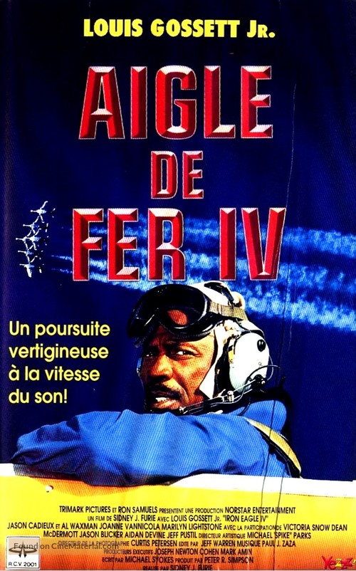 Iron Eagle IV - French VHS movie cover