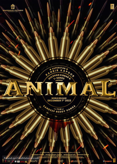 Animal - Indian Movie Poster