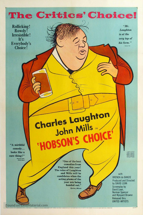 Hobson&#039;s Choice - Movie Poster
