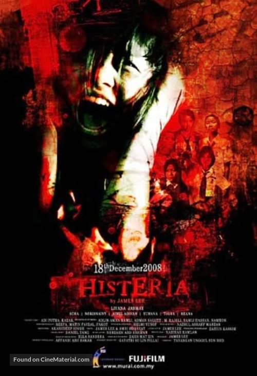 Histeria - Malaysian Movie Poster