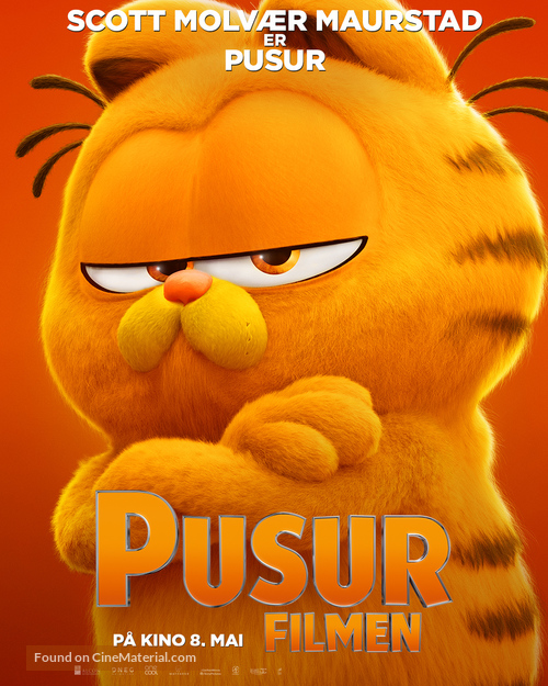 The Garfield Movie - Norwegian Movie Poster