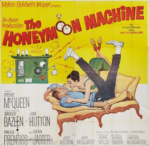 The Honeymoon Machine - Movie Poster