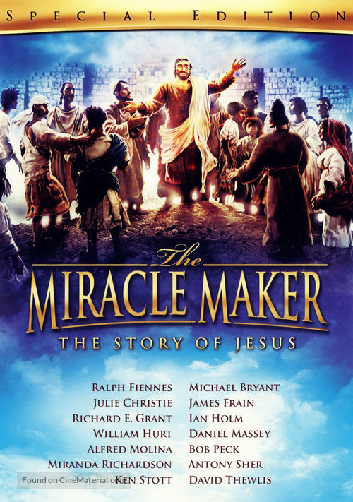 The Miracle Maker - DVD movie cover