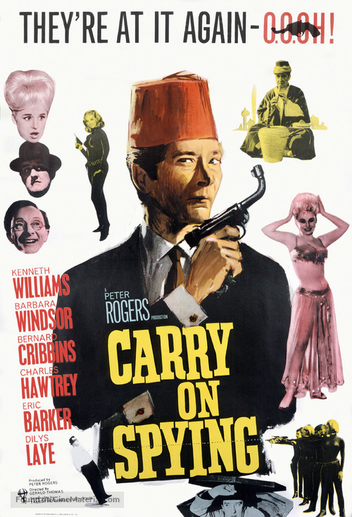Carry on Spying - British Movie Poster