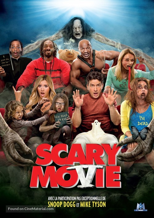 Scary Movie 5 - French DVD movie cover