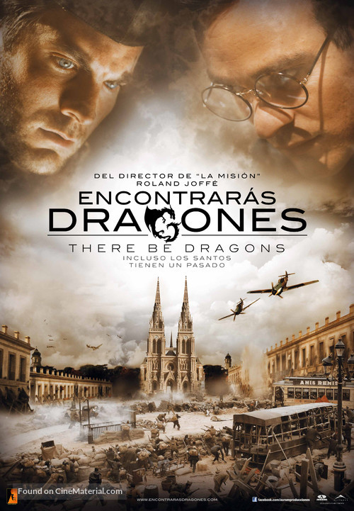 There Be Dragons - Spanish Movie Poster