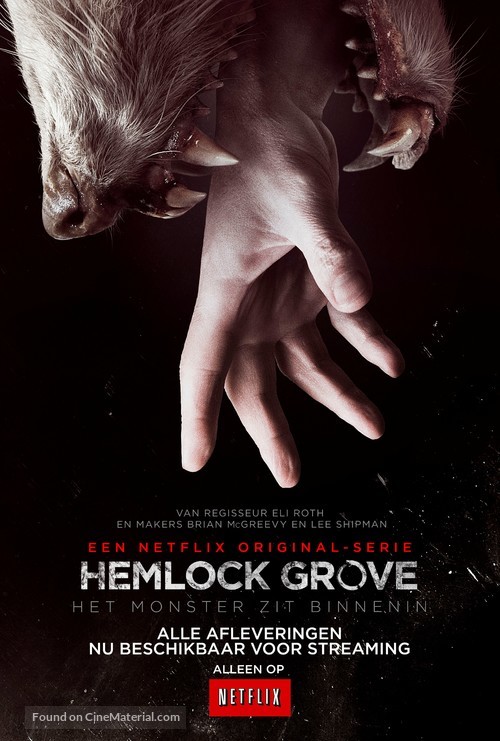 &quot;Hemlock Grove&quot; - Dutch Movie Poster