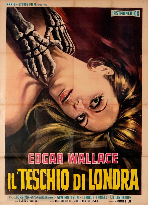 Im Banne des Unheimlichen - Italian Movie Poster