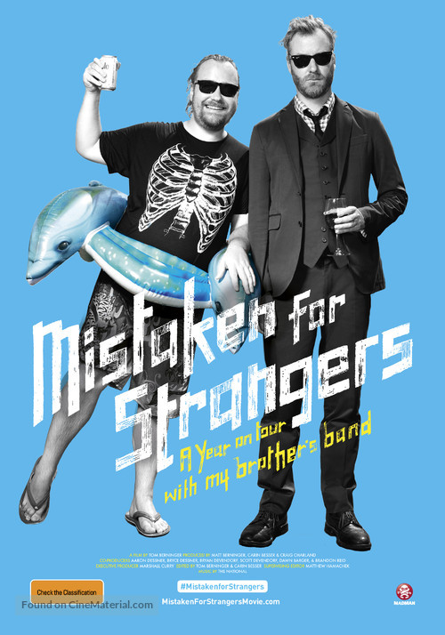 Mistaken for Strangers - Australian Movie Poster