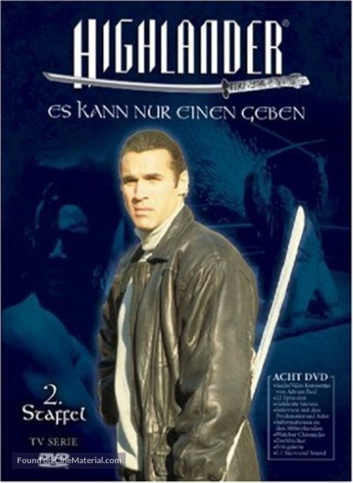 &quot;Highlander&quot; - German DVD movie cover