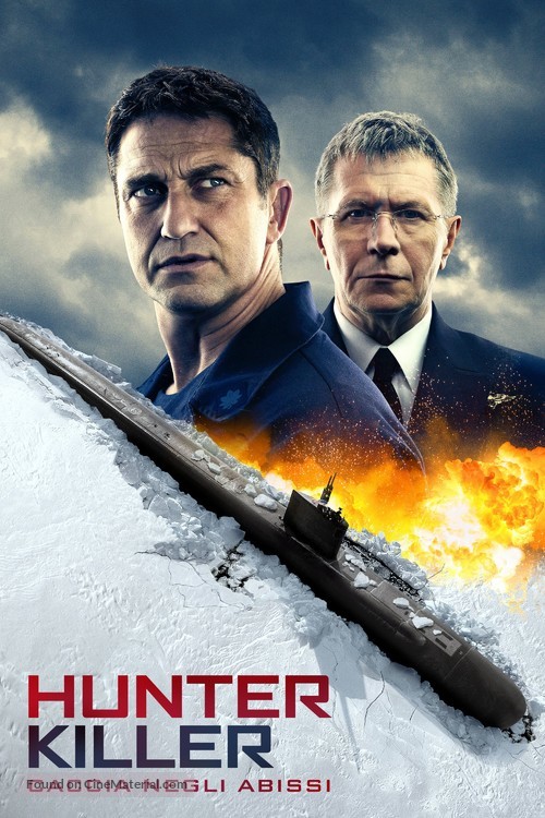 Hunter Killer - Italian Movie Cover