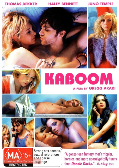Kaboom - Australian DVD movie cover