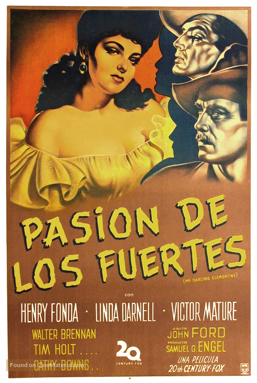 My Darling Clementine - Argentinian Movie Poster