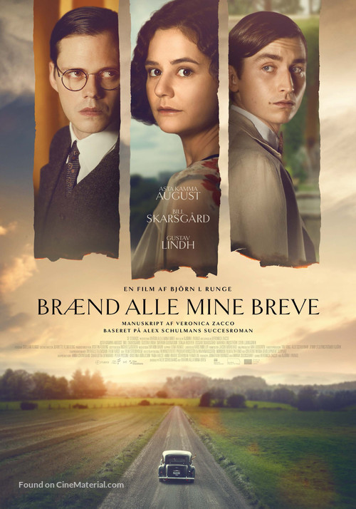 Br&auml;nn alla mina brev - Danish Movie Poster