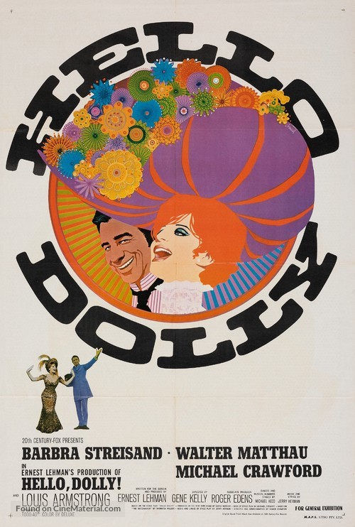 Hello, Dolly! - Australian Movie Poster