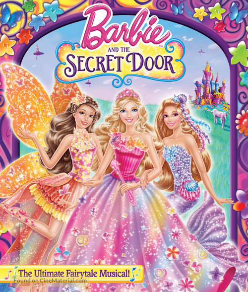 Barbie and the Secret Door - Blu-Ray movie cover