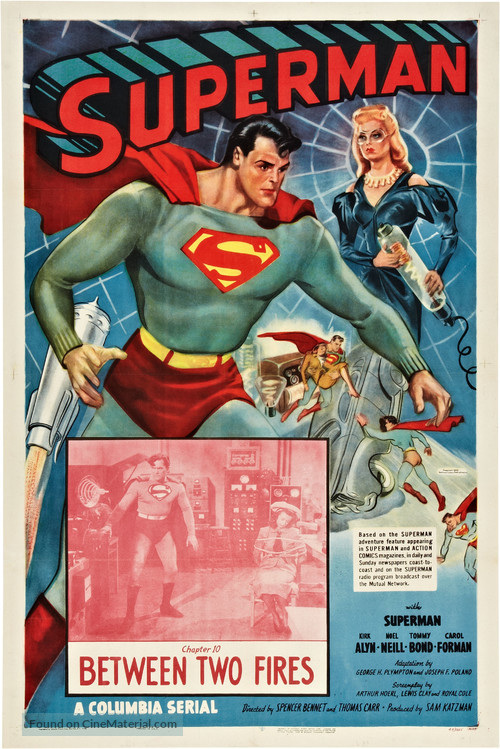 Superman Serials: The Complete 1948 &amp; 1950 Theatrical Serials Collection - Movie Cover