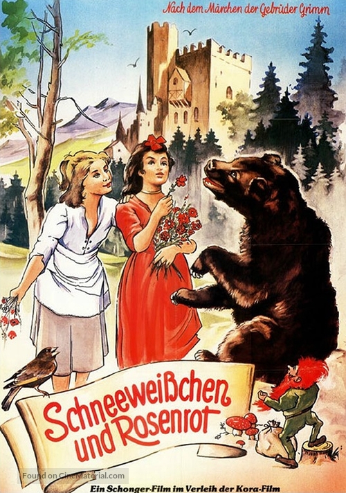 Schneeweisschen und Rosenrot - German Movie Poster