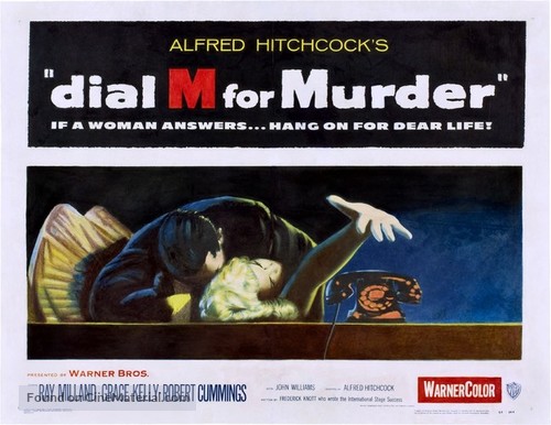 Dial M for Murder (1954) movie poster